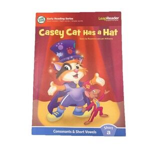 Leapfrog Casey Cat Has a Hat (Short a)  Consonants & Short Vowels Sight Words